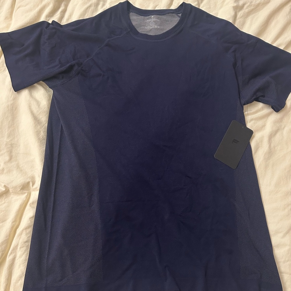 Men's Navy Blue Athletic Shirt
